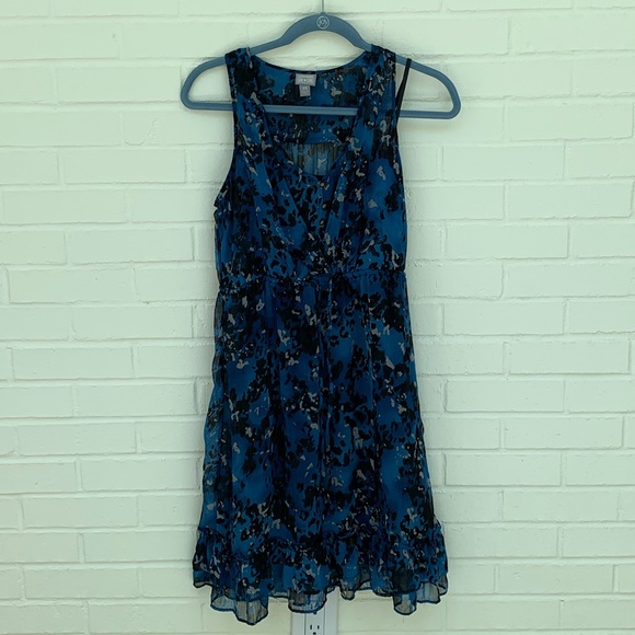 Converse One Star Blue Patterned 2-Layer Dress - Picture 5 of 15